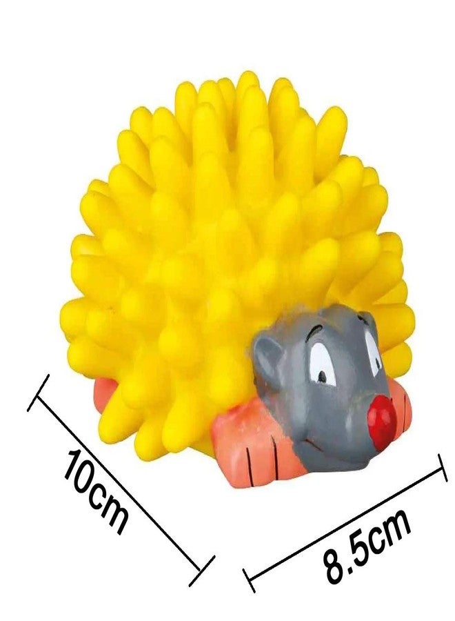 Western Era Playful Procupine Squeaky Toy for Playtime of Cute Friend of Natural Rubber for Dog, Puppy, Kitten, Cat (Random) - Image 2